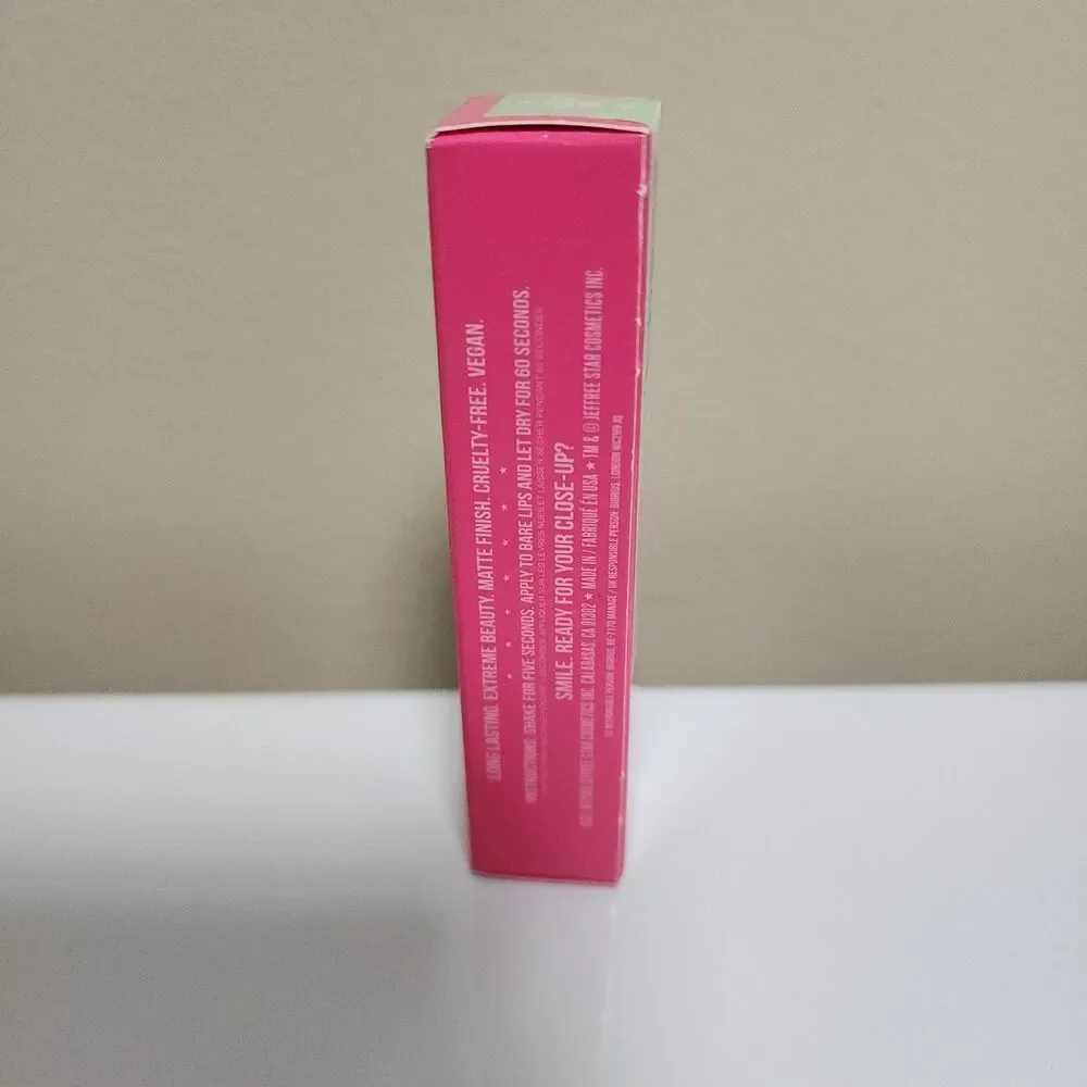 Jeffree Star Cosmetics Velour Liquid Lipstick  High Society Mint Green Matte NIB